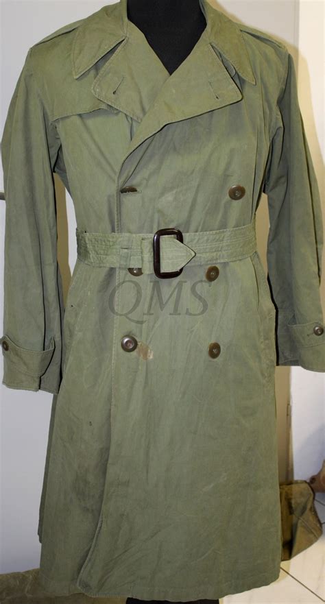 ww2 us army trench coat.